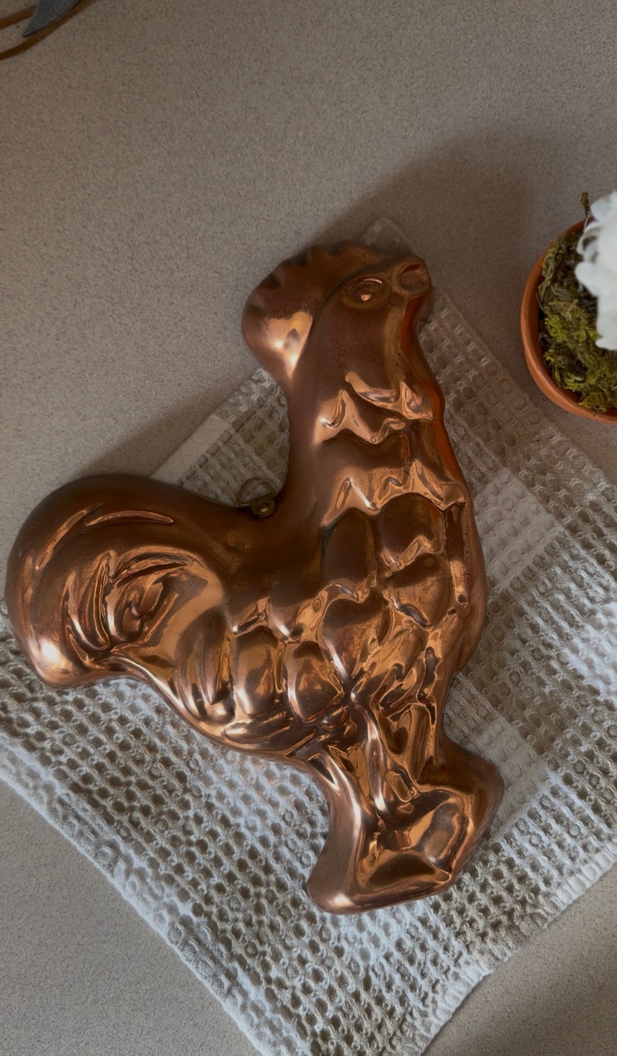 Rooster Copper Mold