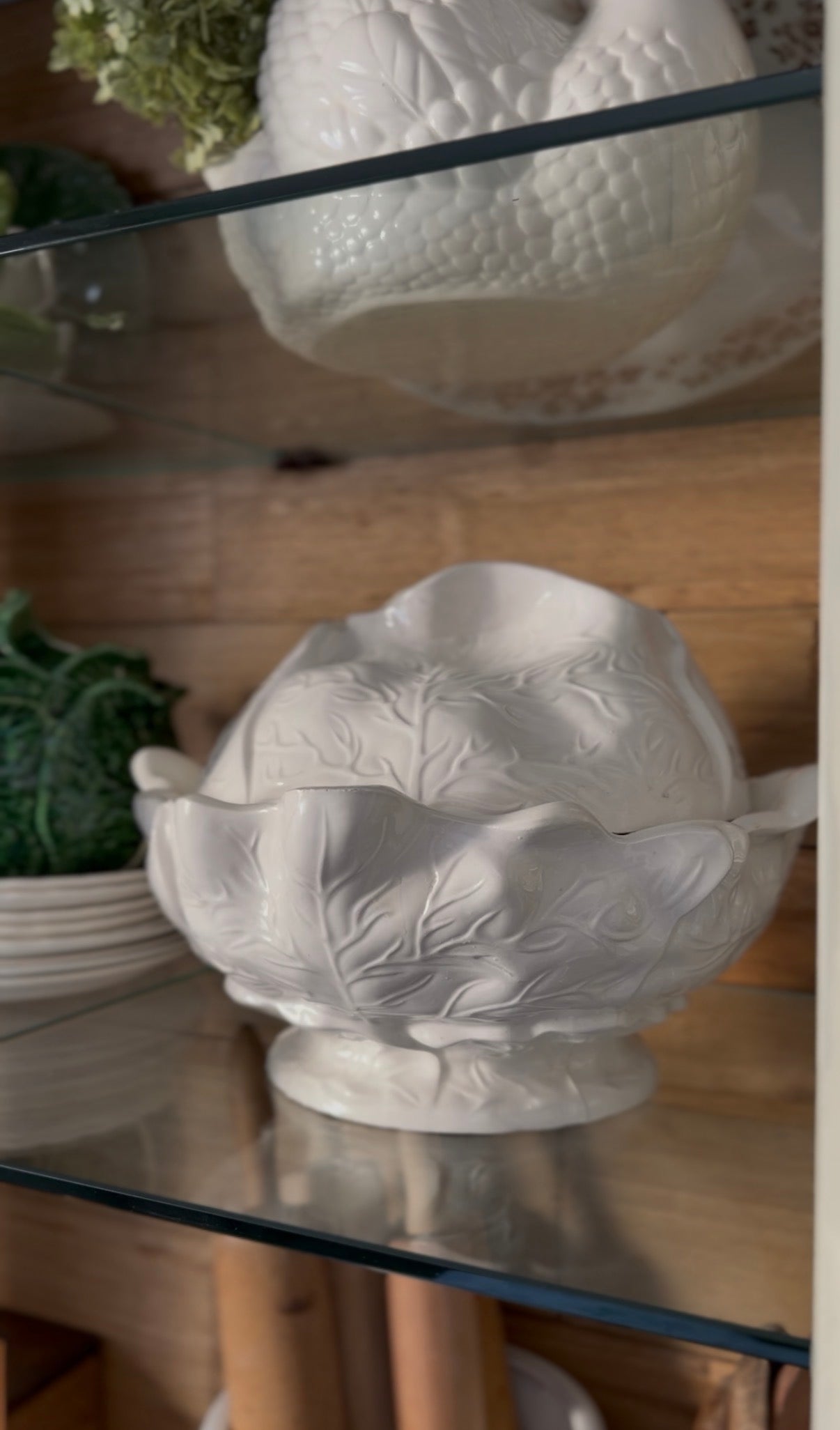 Holland Mold White Cabbage Soup Tureen