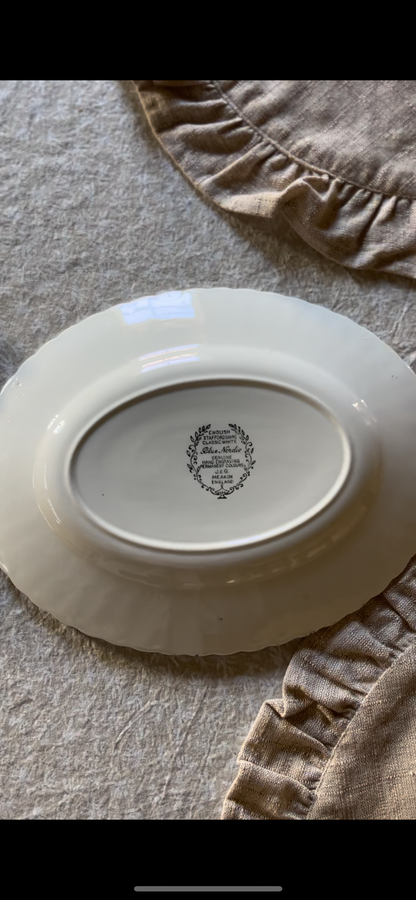 Blue Nordic Plates and Platters (sold separately)