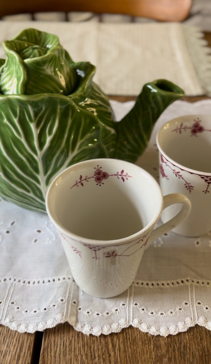 Set of 2 Franciscan English Ironstone Mugs
