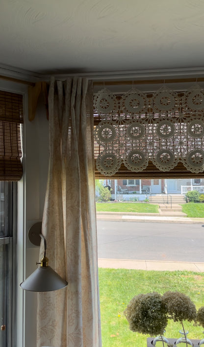 Crocheted Valances (Sold Separately)