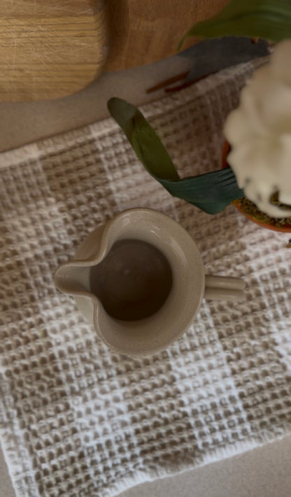 Small Williamsburg Pottery Pitcher
