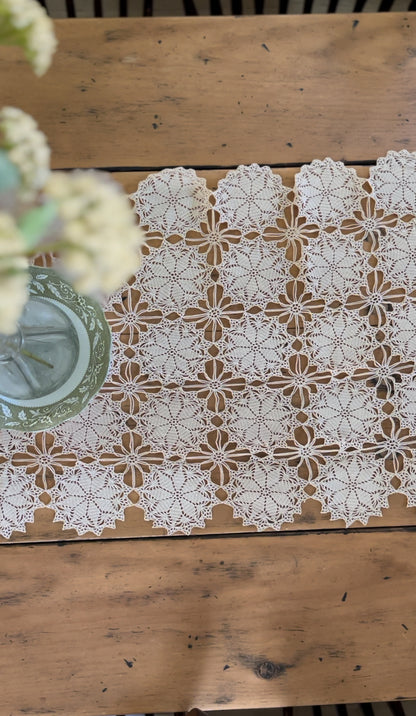Crocheted Table Runners (Sold Separately)