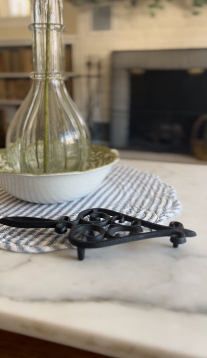 Wrought Iron Trivet (3 available, different sizes)