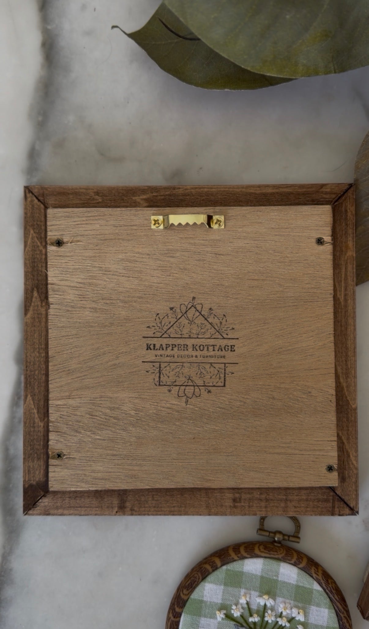 Handmade Embroidery Frames and Magnets (sold separately)