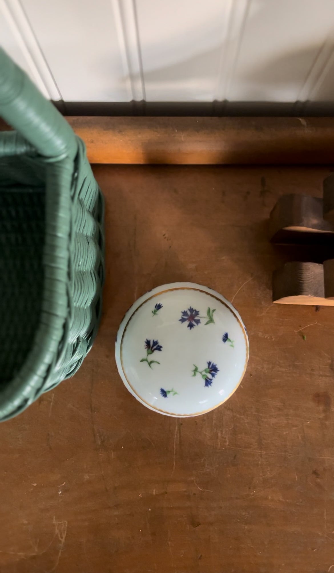 Hand-painted Porcelain Trinket Boxes (sold separately)
