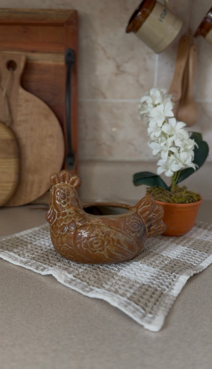 Small Chicken Planter