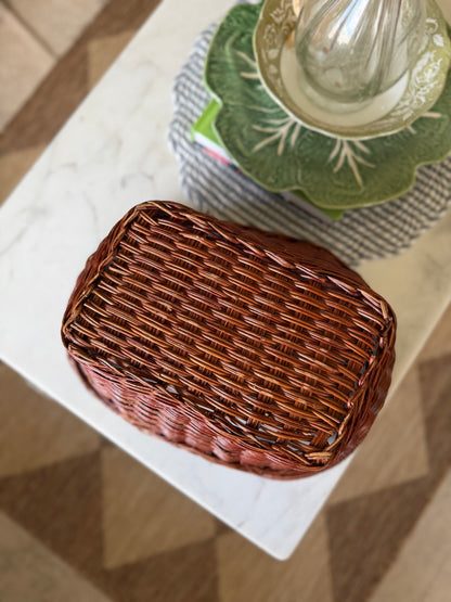Double Handled Gathering Basket (flowers not included)