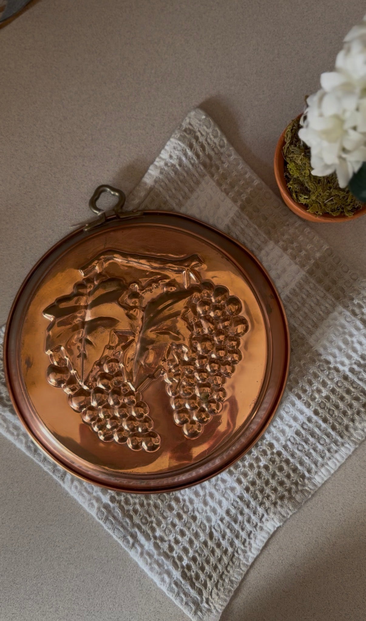 Grape Copper Mold