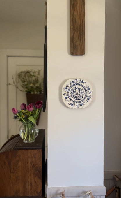 Blue Nordic Plates and Platters (sold separately)