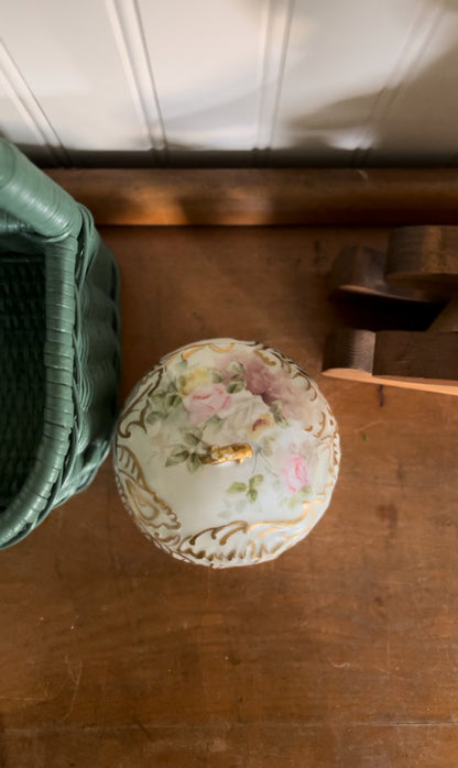 Hand-painted Porcelain Trinket Boxes (sold separately)