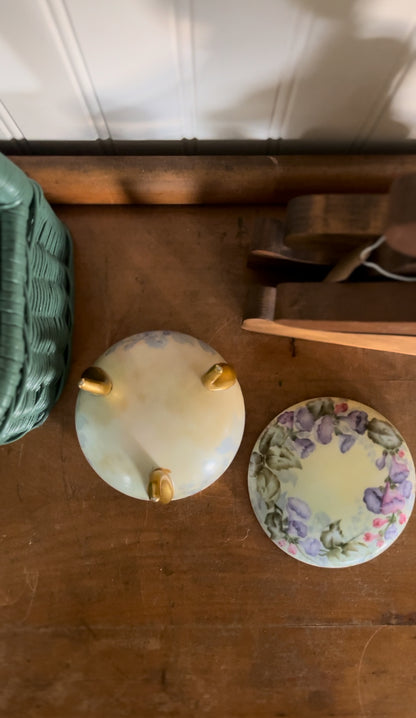 Hand-painted Porcelain Trinket Boxes (sold separately)