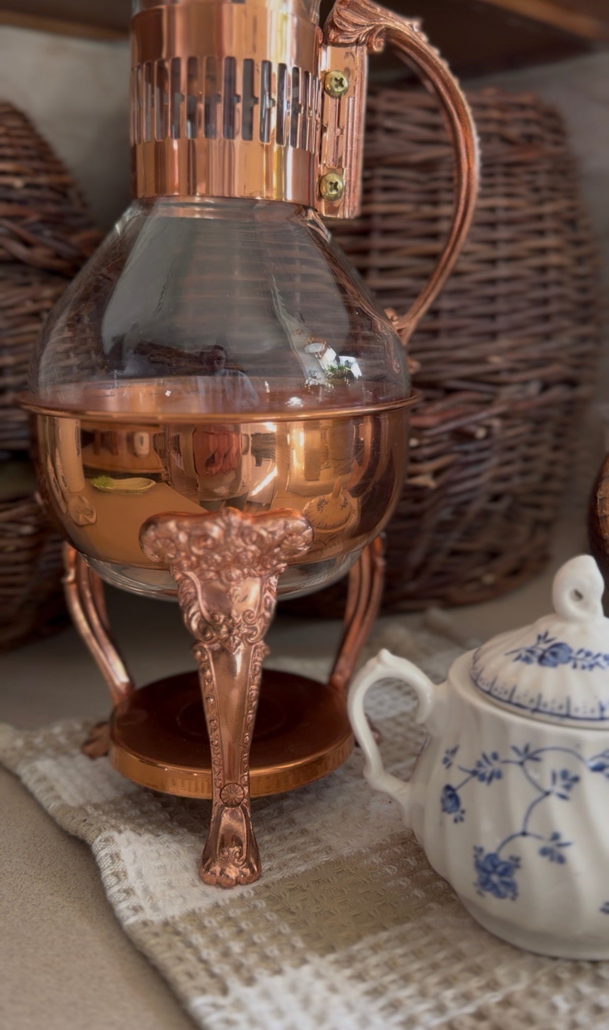 Copper Princess House Coffee Carafe