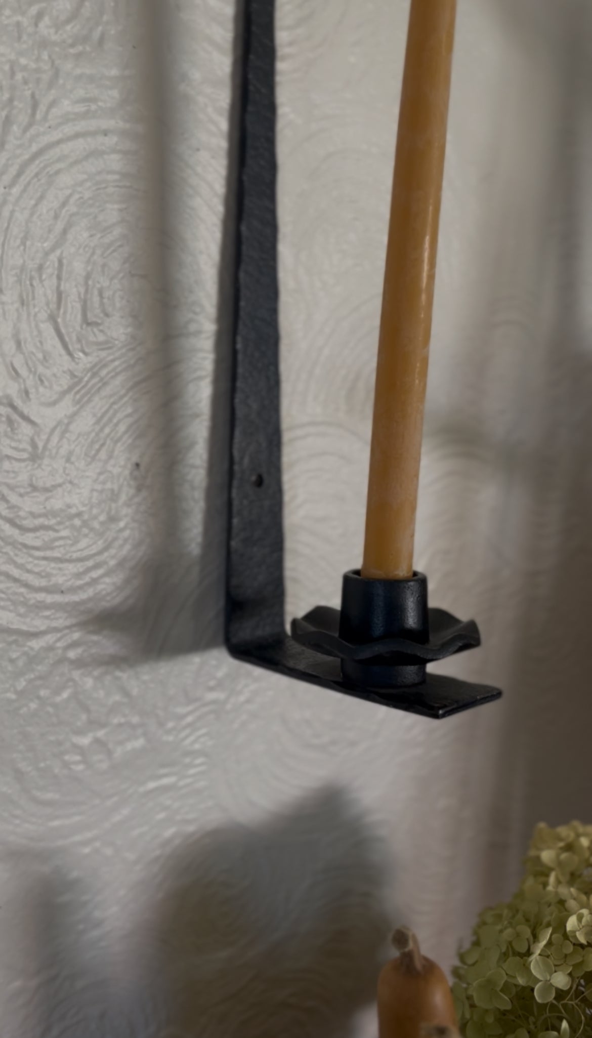 Wrought Iron Sconce
