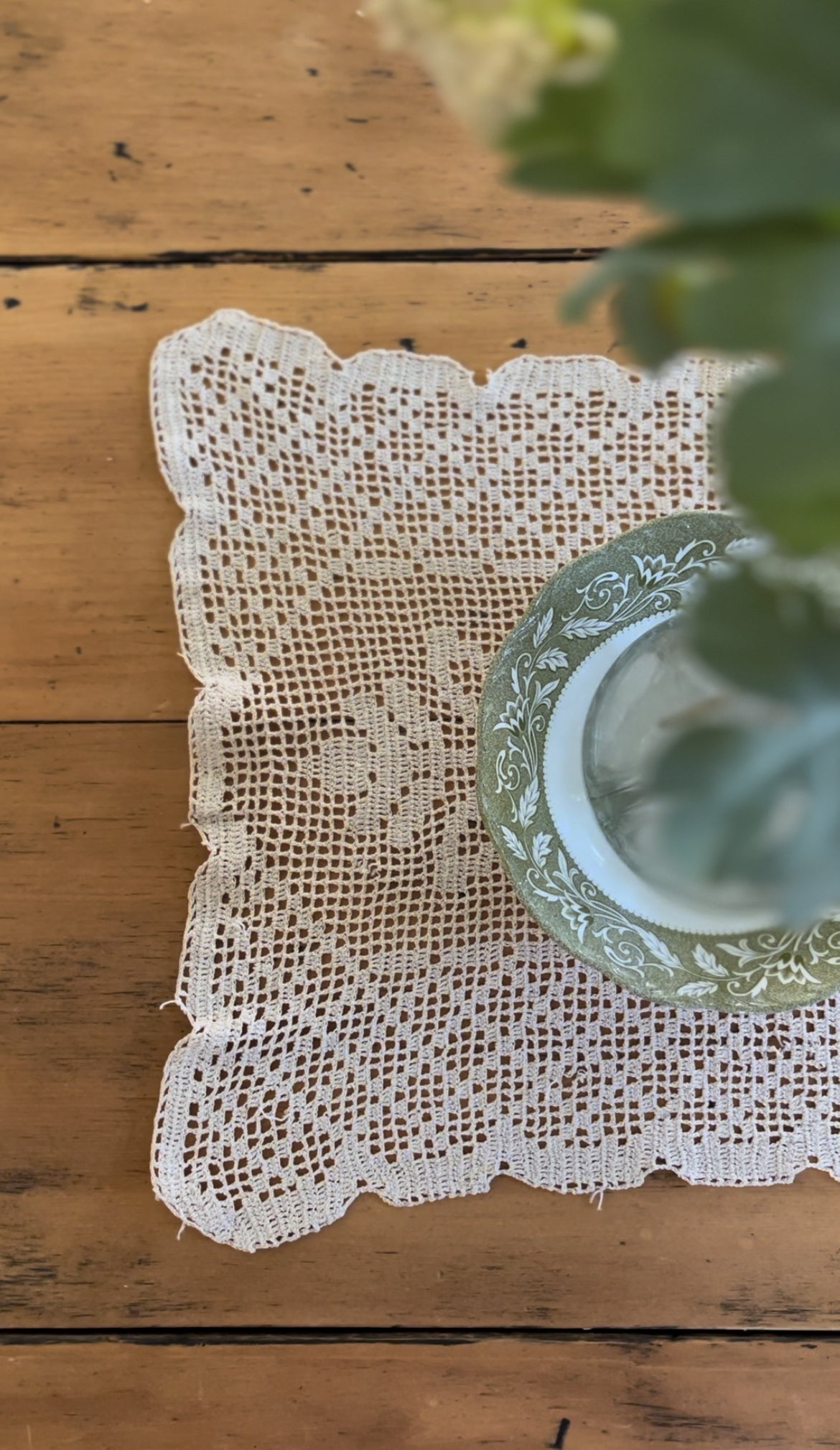 Crocheted Placemats (Sold Separately)