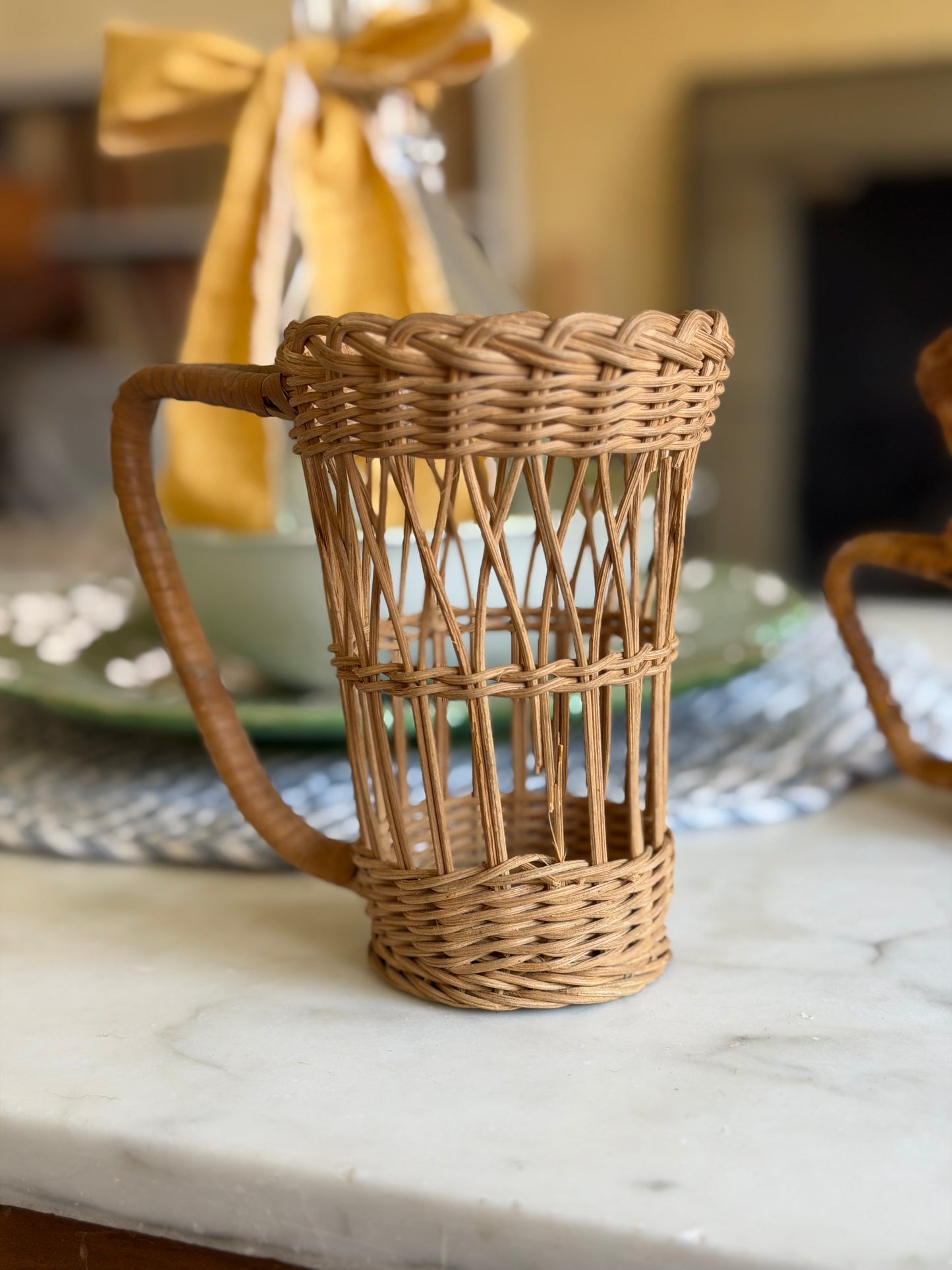 Vintage Wicker Cup Holders (sold separately)