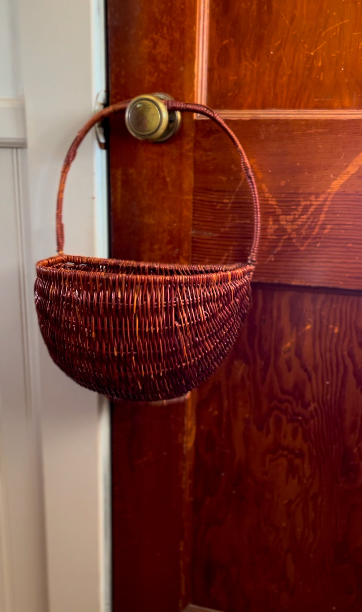 Wicker Hanging Basket