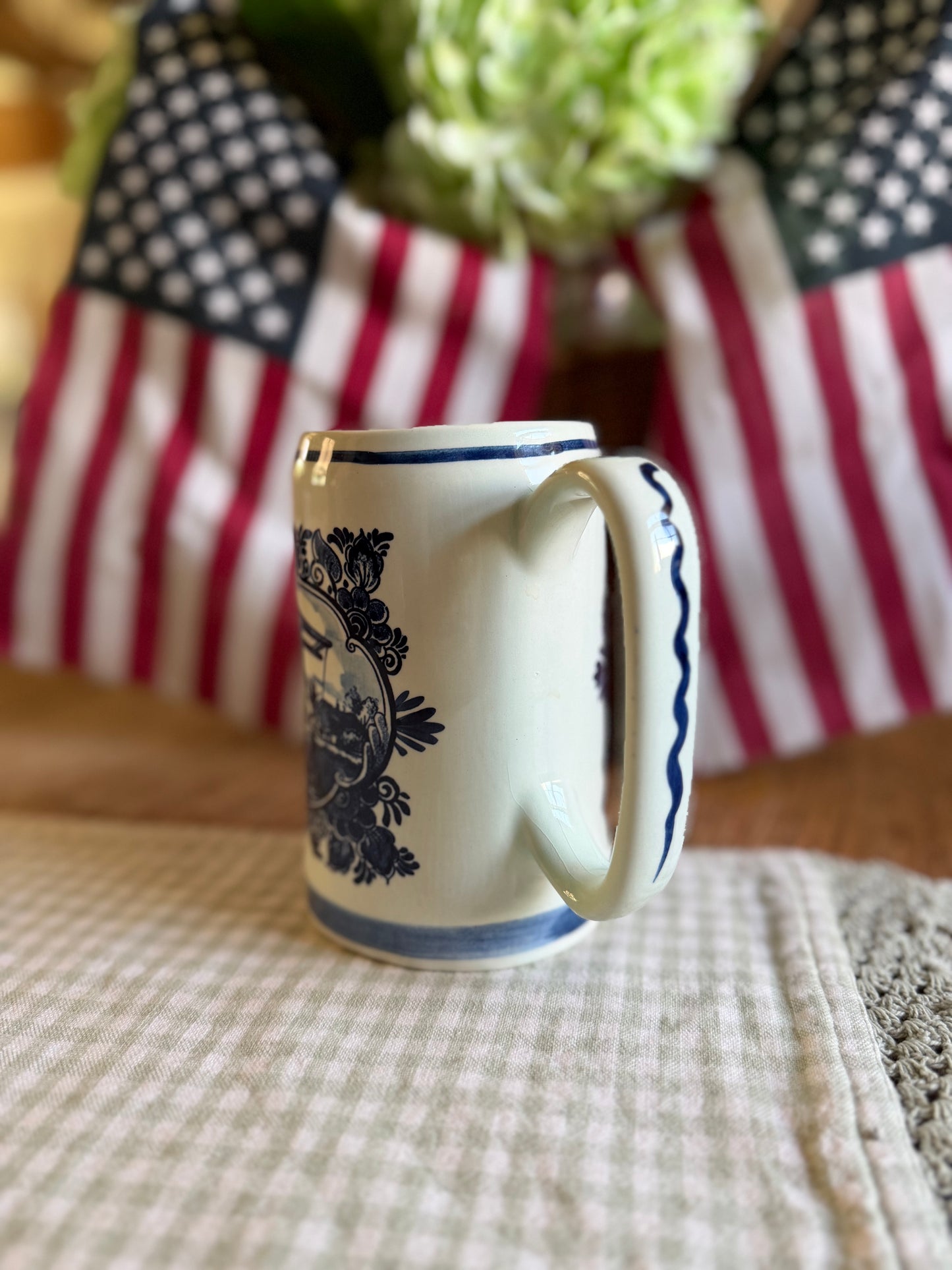 Blaw Delft Holland Beer Stein