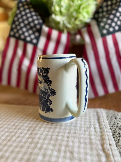Blaw Delft Holland Beer Stein