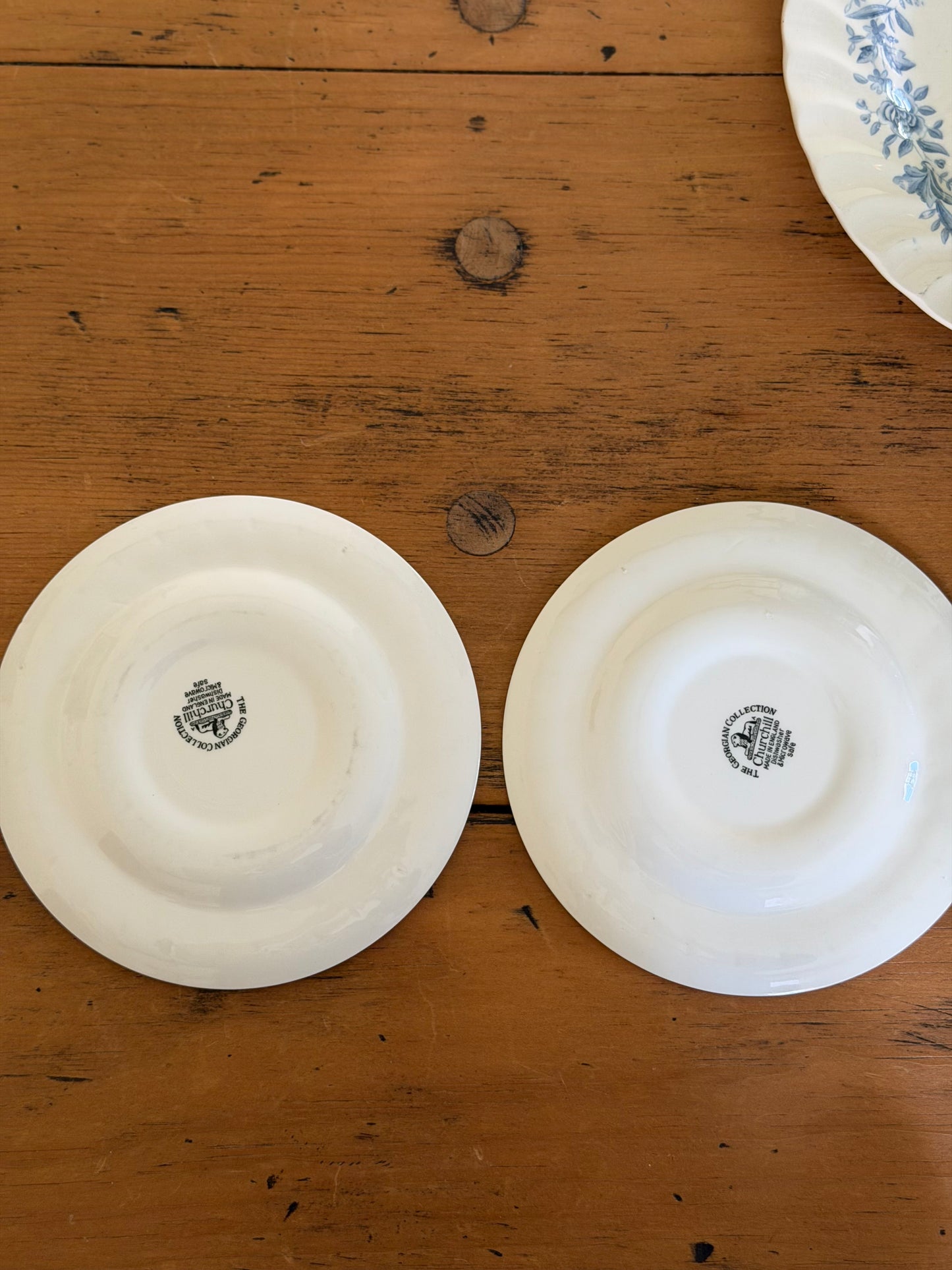 The Georgian Collection 29 piece Dinnerware Set in the "Finlandia" Pattern made in Churchill England