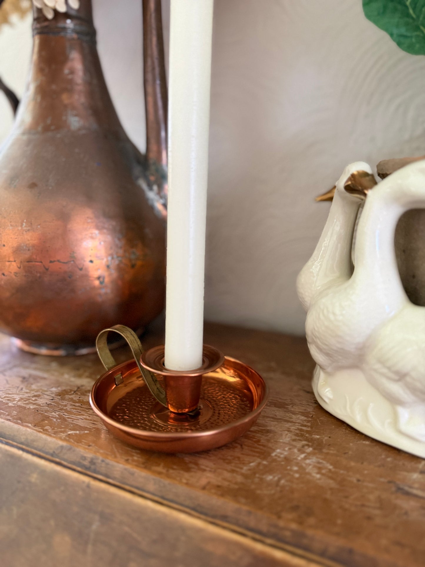 Copper Candle Holder