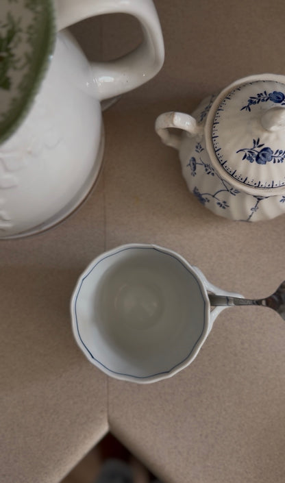 Blue Danube Teacups (set of 4)