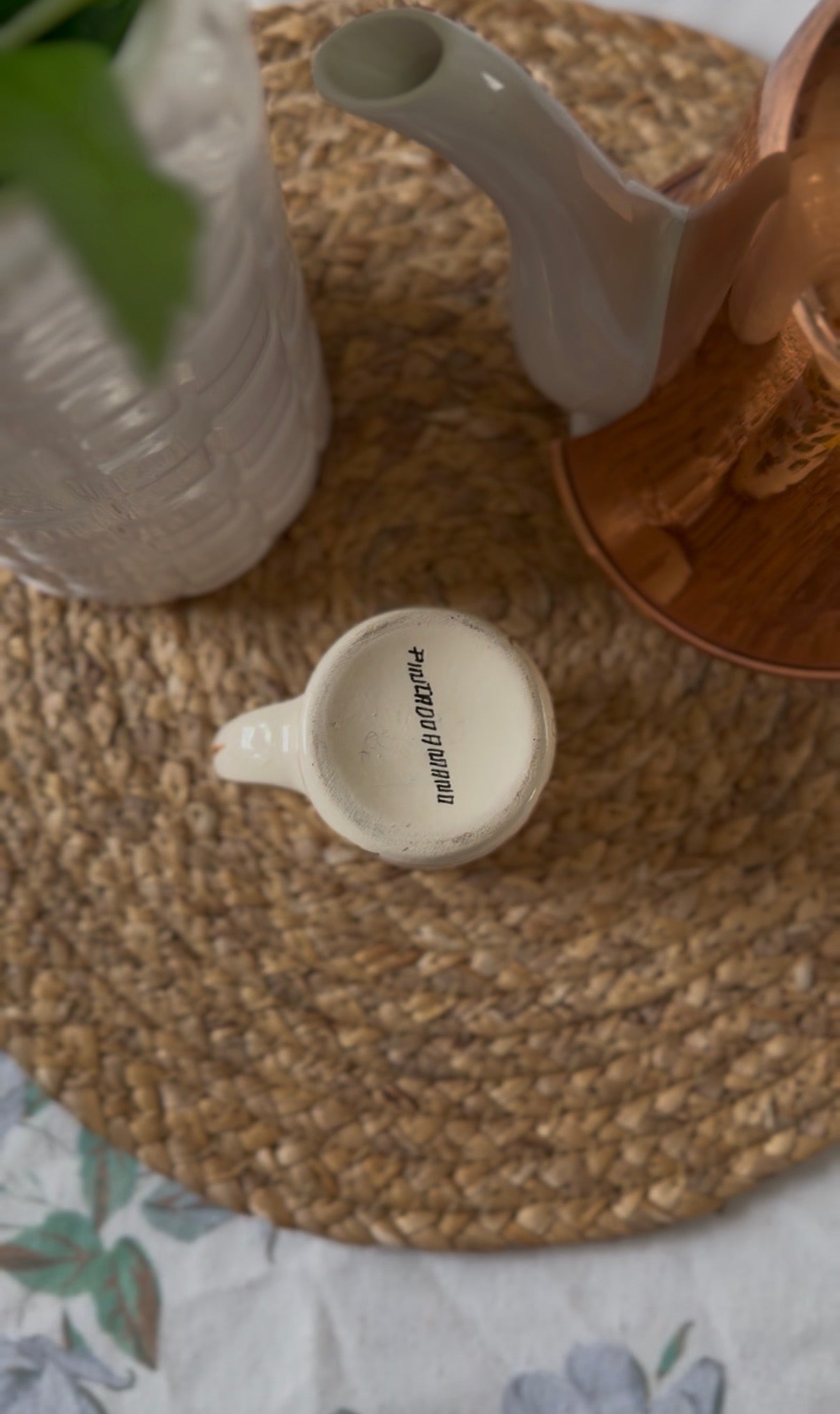 Floral Creamer