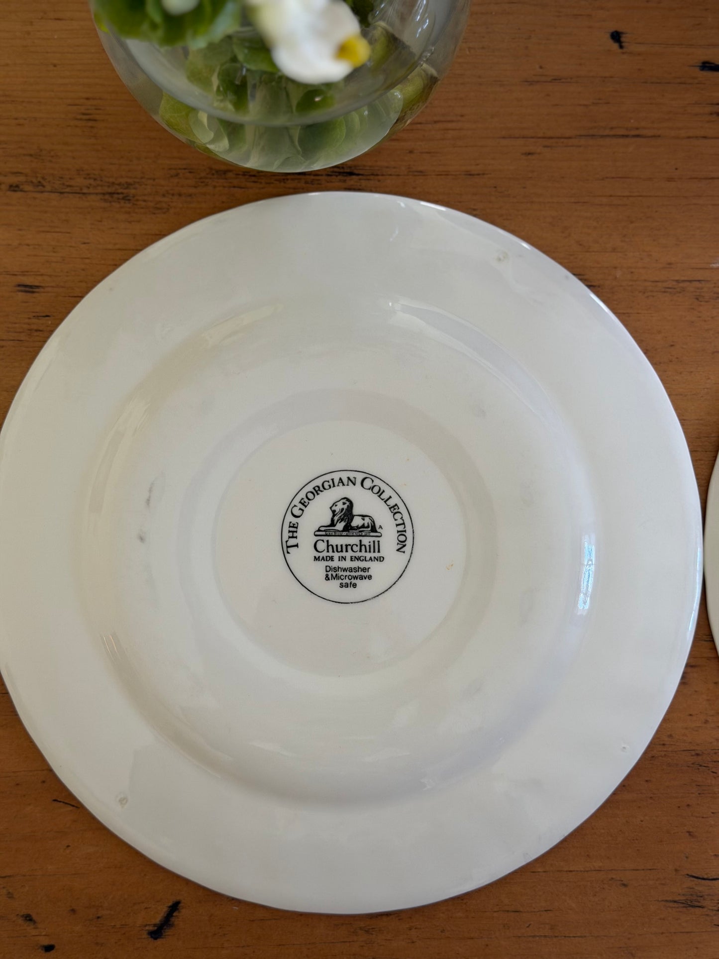 The Georgian Collection 29 piece Dinnerware Set in the "Finlandia" Pattern made in Churchill England