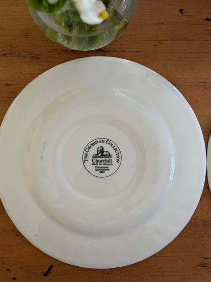 The Georgian Collection 29 piece Dinnerware Set in the "Finlandia" Pattern made in Churchill England