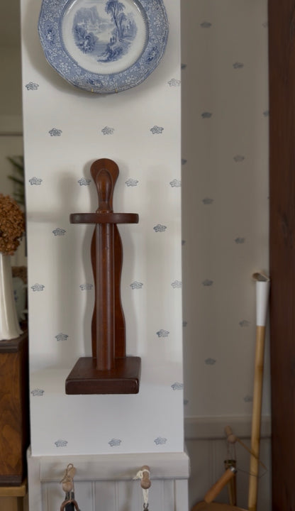 Standing Wooden Paper Towel Holder