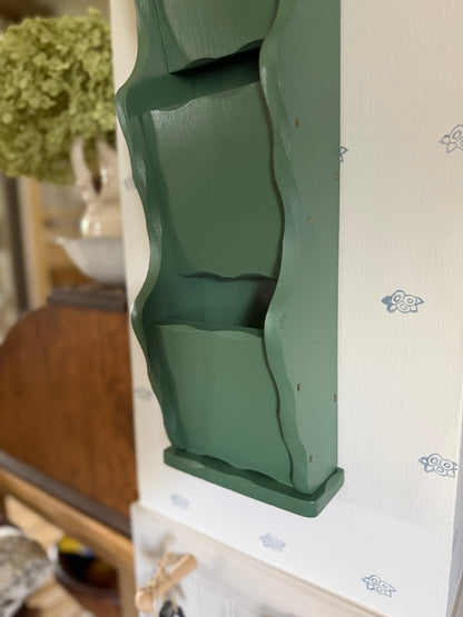 Wooden Wall Mail Organizer