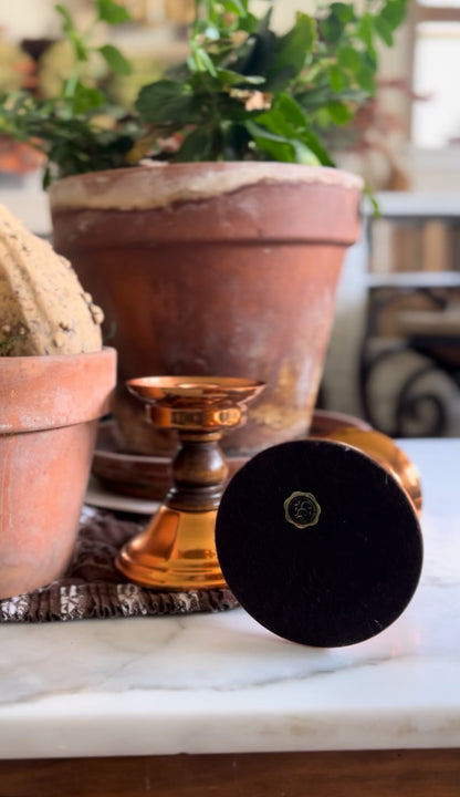 Set of 2 Coppercraft Guild Candle Holders