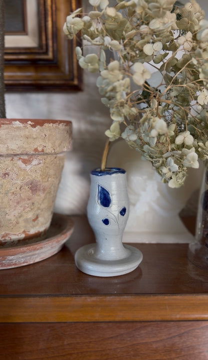 Williamsburg Pottery Candle Holder or Bud Vase