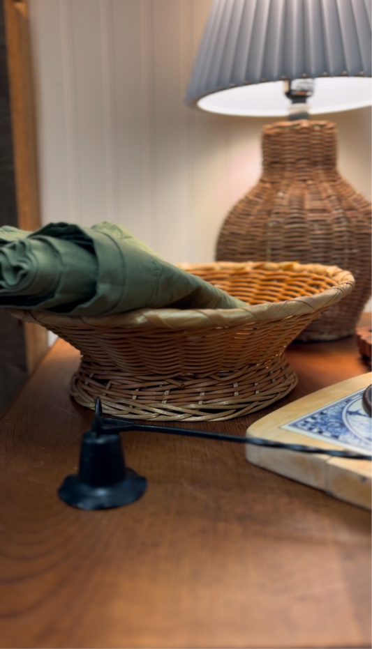 Wicker Fruit Basket