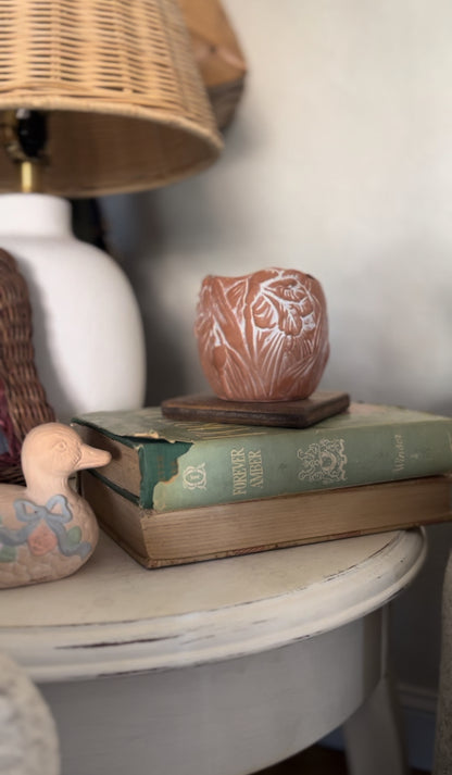 Terra Cotta Flower Bud Vase