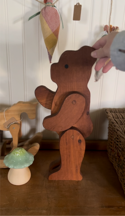 Solid Wood Bear (two options available)