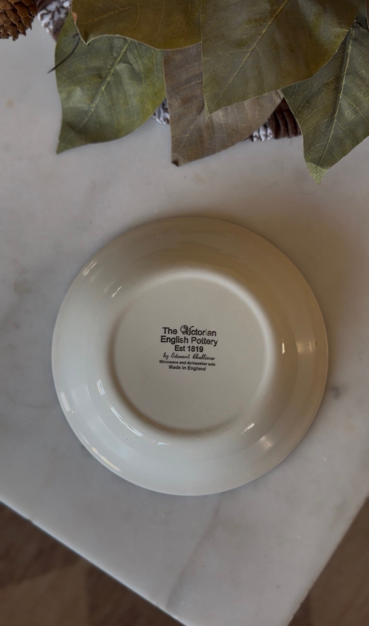 Blue Floral Dishes made in England (sold separately)