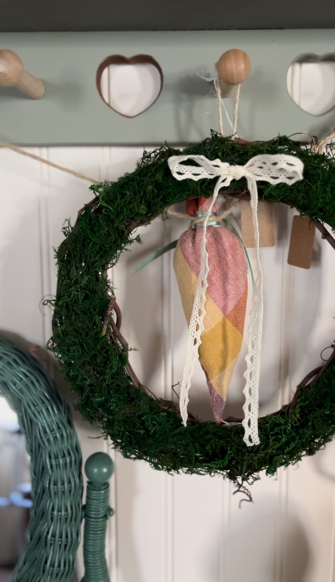 Small Grapevine Moss Wreath