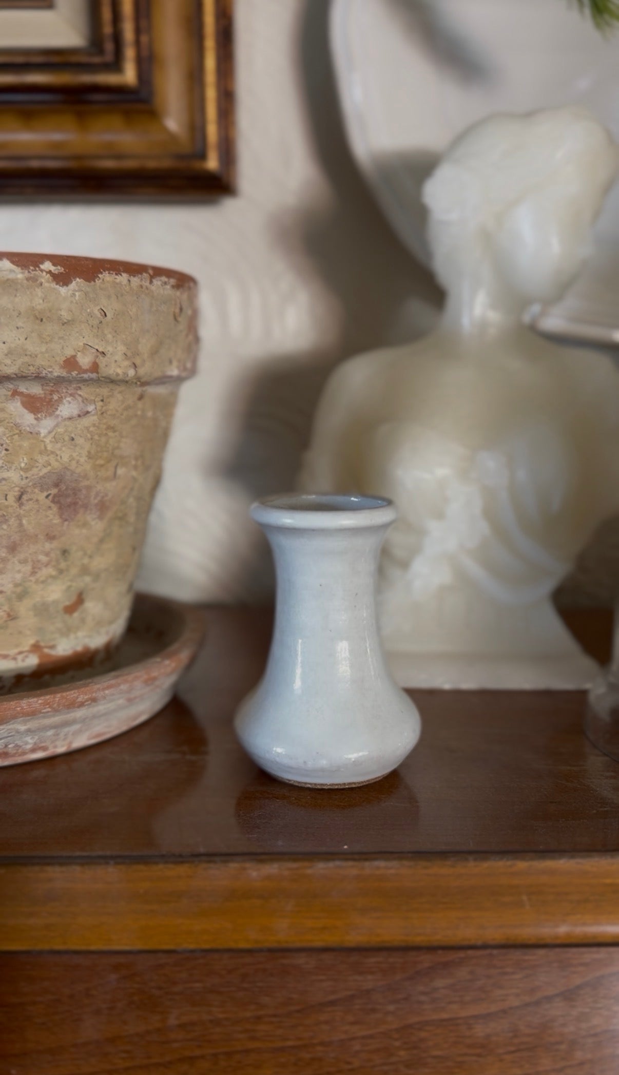 Mini Ceramic Floral Bud Vase