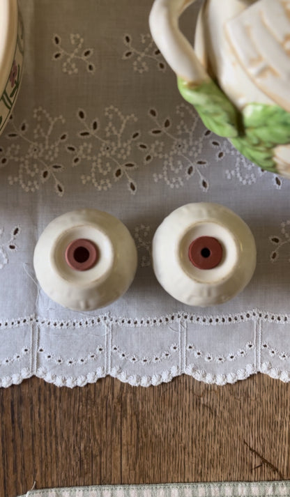 Set of Daisy Salt and Pepper Shakers