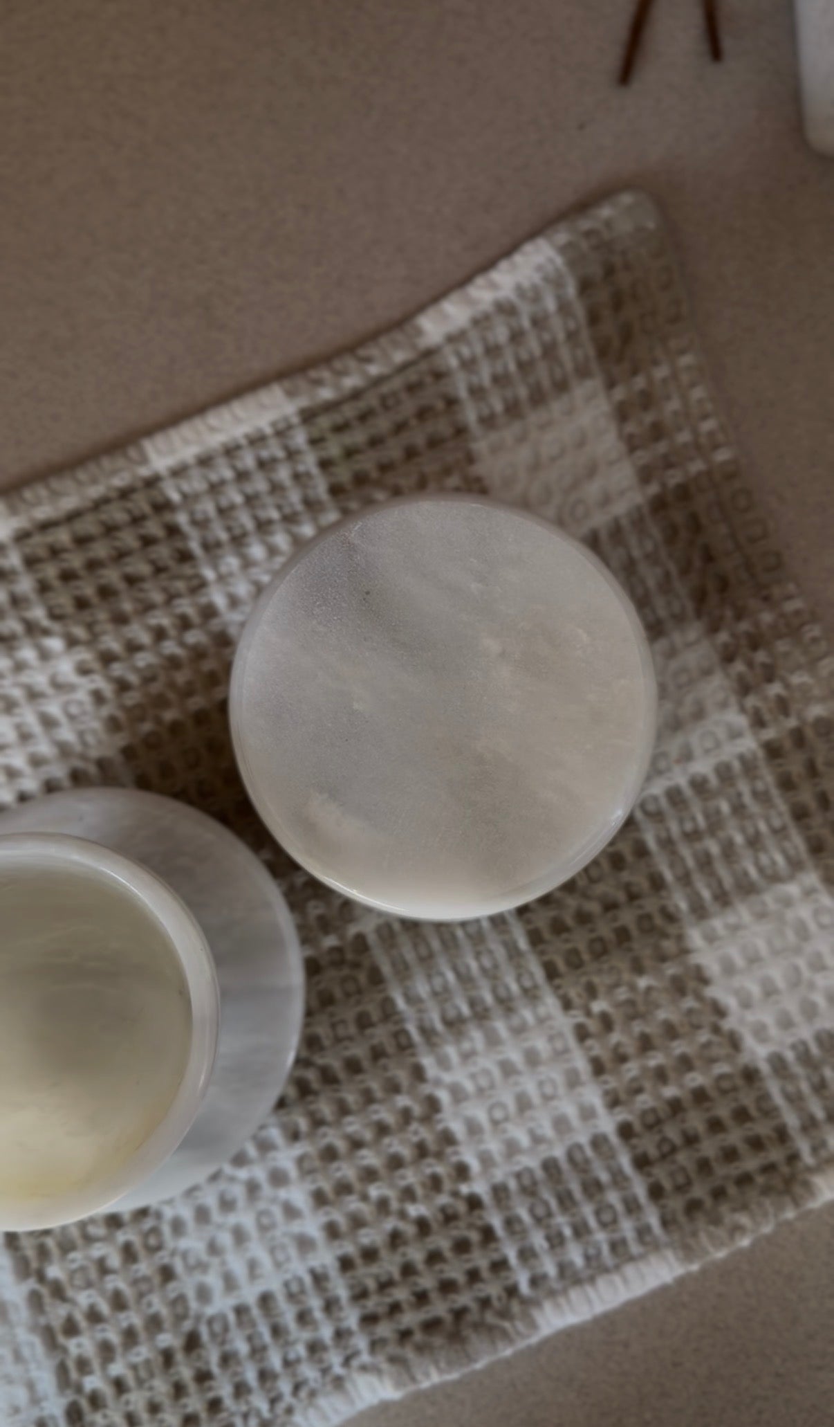 Marble Butter Bell