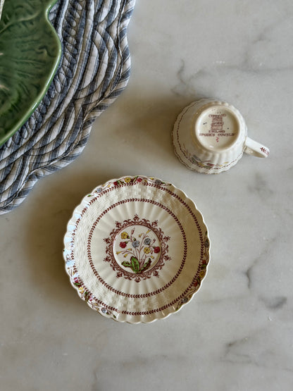 Copeland Spode Cowslip Demitasse Cup and Saucer made in England