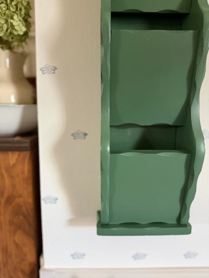 Wooden Wall Mail Organizer