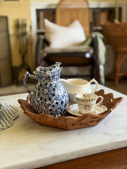 Carved Wooden Tray