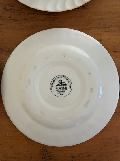 The Georgian Collection 29 piece Dinnerware Set in the "Finlandia" Pattern made in Churchill England