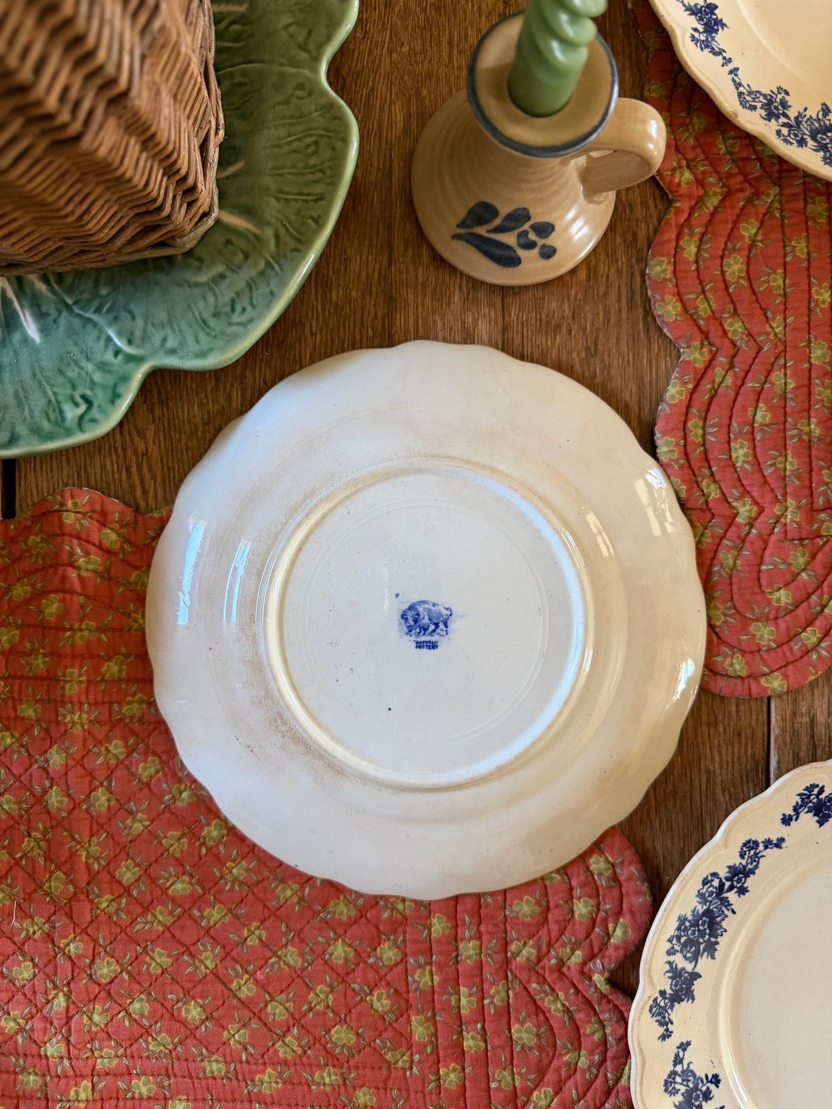 Buffalo Pottery Dinner Plate (4 available)