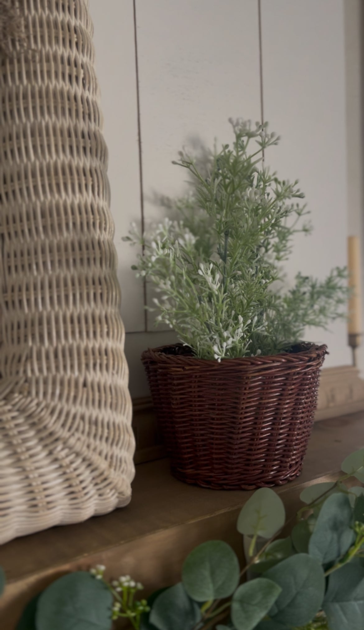 Flower Pot Basket (*florals not included)
