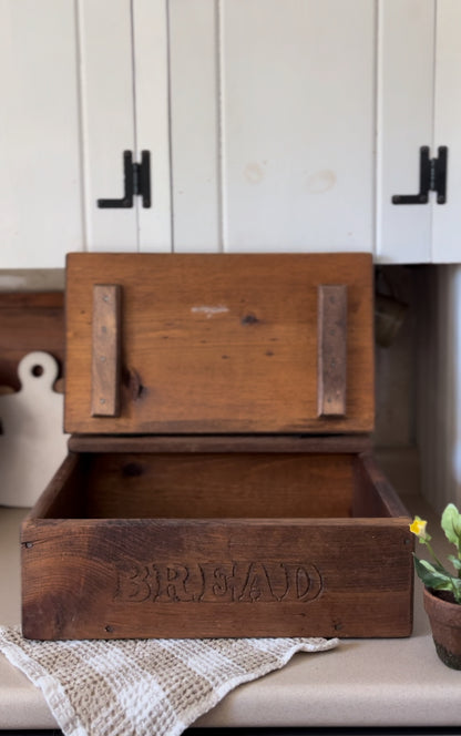 Solid Wood Bread Box