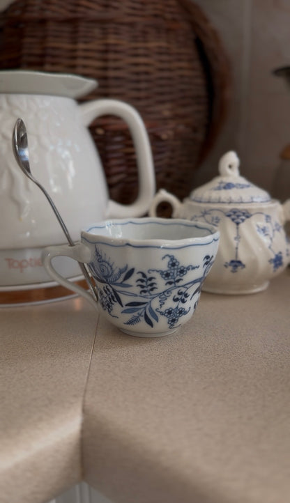 Blue Danube Teacups (set of 4)