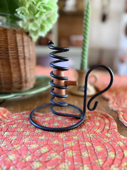 Wrought Iron Courting Candle